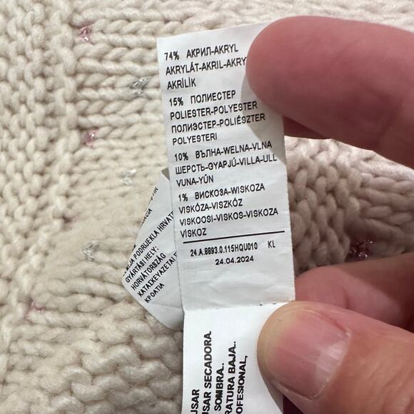 United Colors of Benetton Girls Knitted Ponchos Cape XL-3XL (10-14 YRS) - Picture 9 of 11